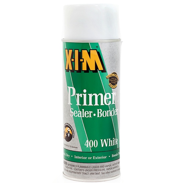 Xim 12 Oz White 400 White SolventBased Primer Bonder/Sealer 11025 Zoro